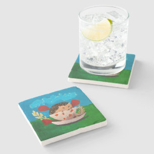 Baby Hedgehog Stone Coaster