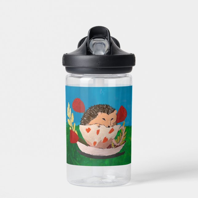 Baby Hedgehog Water Bottle (Front)
