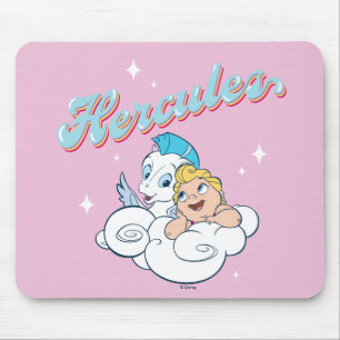 Baby Hercules and Pegasus on a Cloud Mouse Pad
