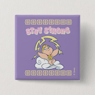 Baby Hercules - Stay Strong Button
