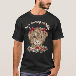 Baby Highland Cow I'm A Moo ving Violation T-Shirt