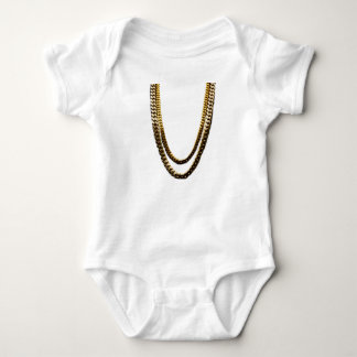 baby hip hop chain bodysuit