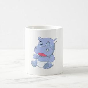 Baby Hippo Crying Coffee Mug