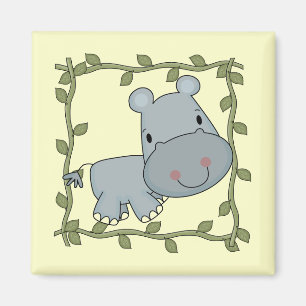 Baby Hippo T-shirts and Gifts Magnet
