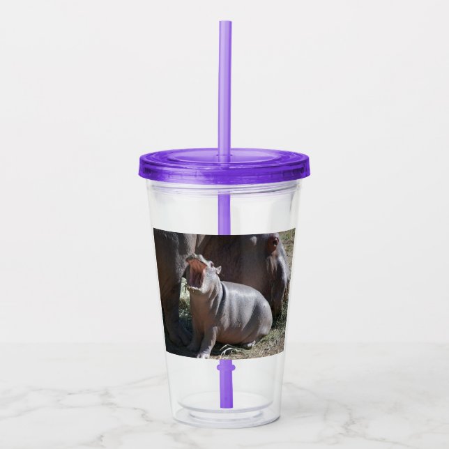 Baby Hippo Tumbler (Front)