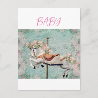 Baby  holiday postcard