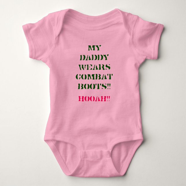 Baby HOOAH!! Baby Bodysuit (Front)