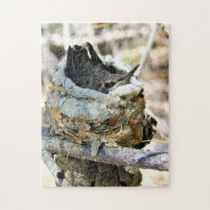 Baby Hummingbird in Nest Spring 2020 Jigsaw Puzzle