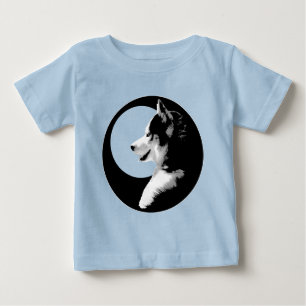 Baby Husky Bodysuit Sled Dog Baby Gifts