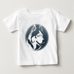Baby Husky Romper Siberian Husky Romper Customise Baby T-Shirt