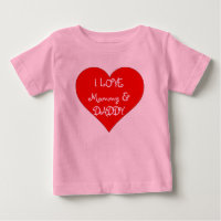 Baby I love Mummy & Daddy Romper