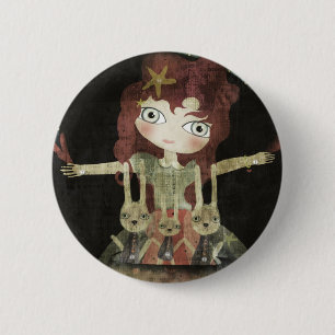Baby I need you to come home Lapin Coniglio Button