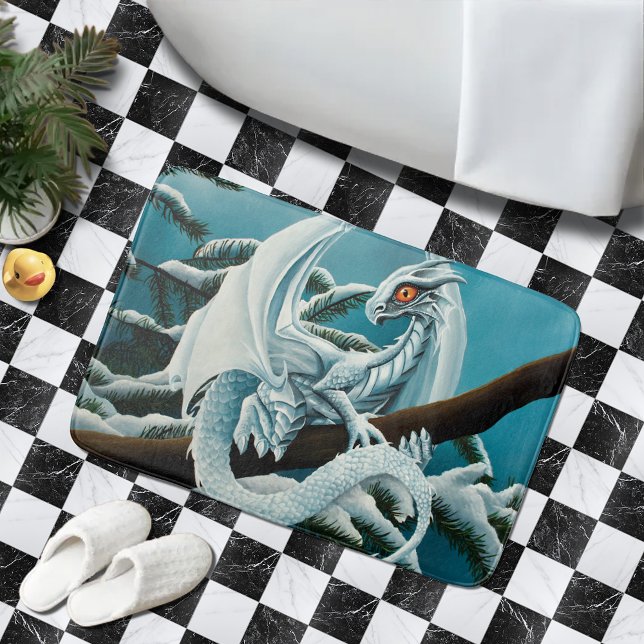 Baby Ice Dragon Bath Mat (Creator Uploaded)