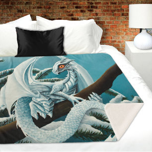 Baby Ice Dragon Sherpa Blanket