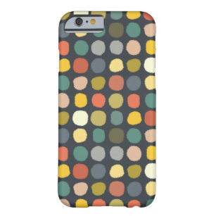 baby ikat spots charcoal barely there iPhone 6 case