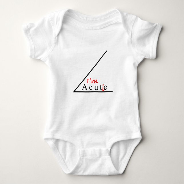 Baby I'm acutie Baby Bodysuit (Front)