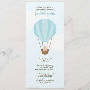 Baby in a Balloon Invitation