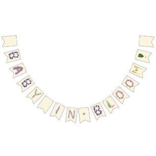 Baby in Bloom Banner - Baby Shower Boho - Floral