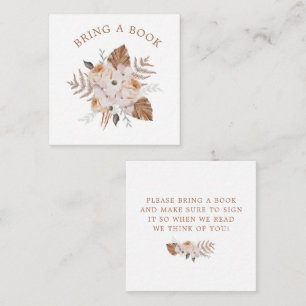 Baby In Bloom Bring a Book Enclosure Card