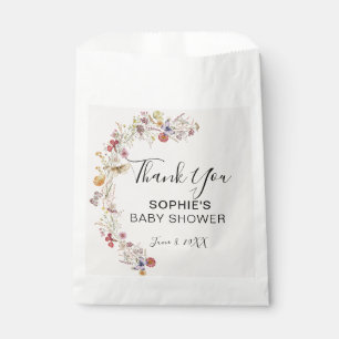 Baby In Bloom Garden Butterflies Baby Shower Favour Bag