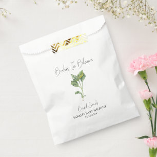 Baby In Bloom l Basil Seeds Baby Shower Favour Bag