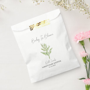 Baby In Bloom l Dill Seeds Baby Shower Favour Bag