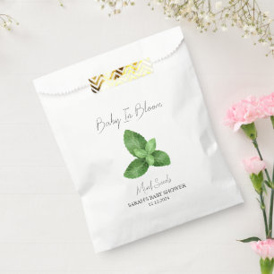 Baby In Bloom l Mint Seeds Baby Shower Favour Bag
