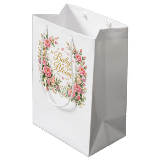 baby in bloom medium gift bag
