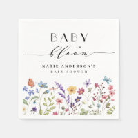 Baby in Bloom Spring Summer Floral Baby Shower