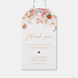 Baby in Bloom Spring Wildflower Favour Tags