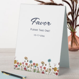 Baby in bloom wild flower baby shower FAVOR