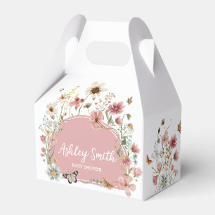 Baby in Bloom Wildflower Baby Shower Favour Box