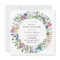 Baby in Bloom Wildflower Baby Shower Invitation