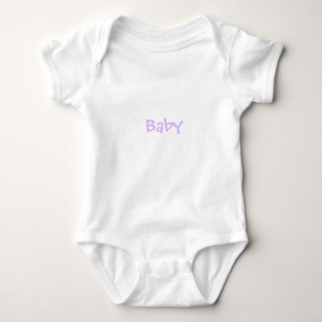 Baby in Light Purple Bodysuit (Front)