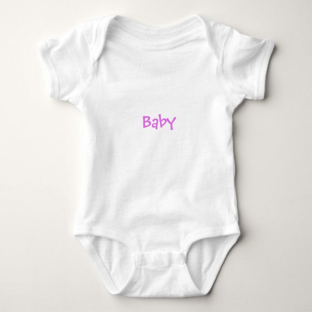 Baby in Purple Bodysuit (Front)