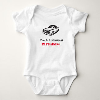 Baby in training bodysuit