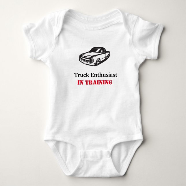 Baby in training bodysuit (Front)