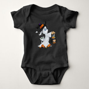 Baby Infant Bodysuit-Halloween Ghost Baby Bodysuit