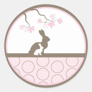 Baby Invitation or Favour Sticker