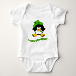 Baby Irish Penguin Baby Bodysuit
