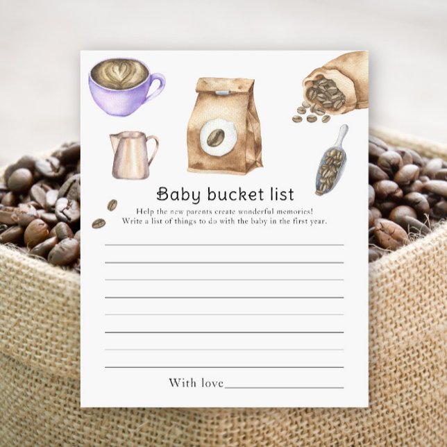 Baby is brewing coffee - Baby bucket list (Creator Uploaded)