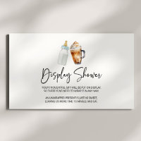 Baby Is Brewing Coffee Baby Shower Display Shower