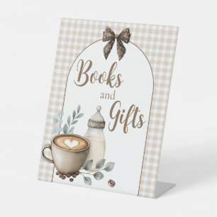 Baby is Brewing Coffee Baby Shower Gift Table Sign