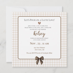 Baby is Brewing Coffee Baby Shower Invite