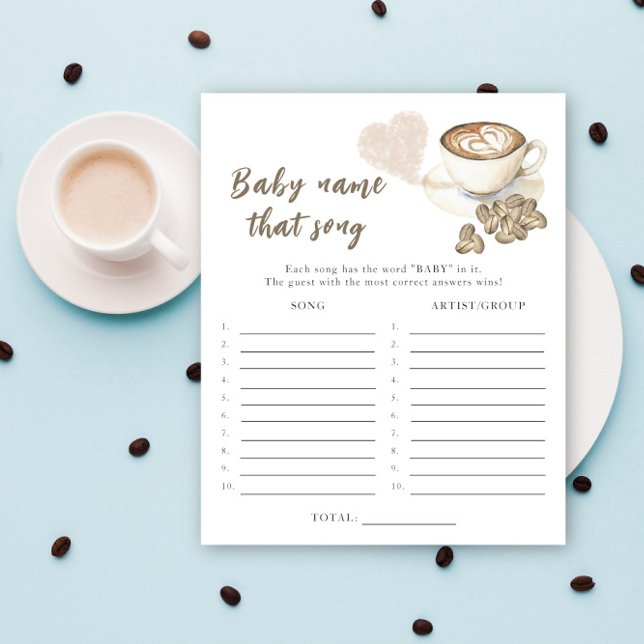 Baby is brewing coffee - Name that song game (Creator Uploaded)