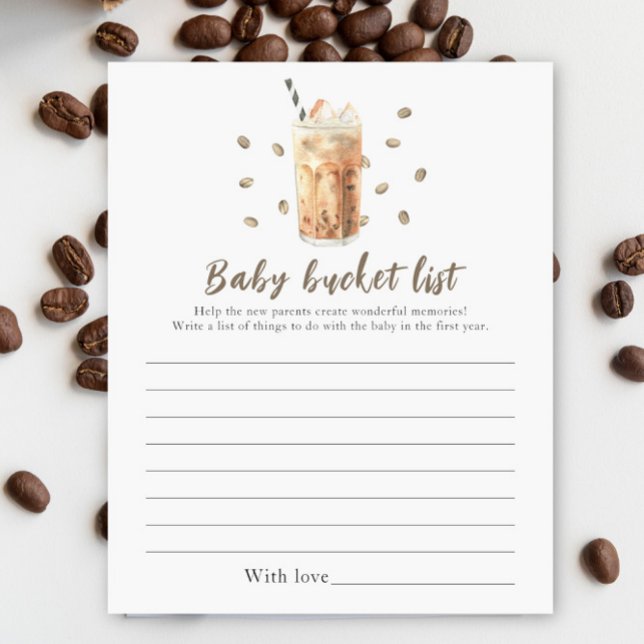 Baby is brewing iced coffee - Baby bucket list (Creator Uploaded)