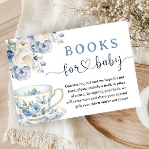 Baby Is Brewing Tea Baby Shower Boy Books For Baby Enclosure Card