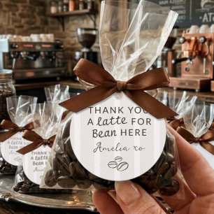 Baby is Brewing Thank You Baby Shower Favour Tags