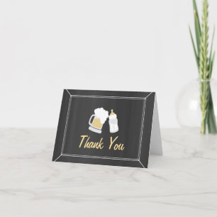 "Baby Is Brewing" Thank You Card