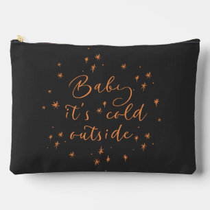 baby is cold outside accessory pouch